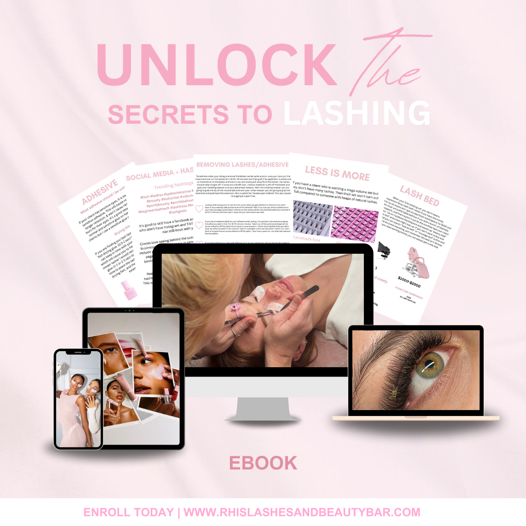 UNLOCK THE SECRETS TO LASHING | EBOOK