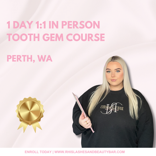 1:1 IN PERSON MASTER TOOTH GEM COURSE