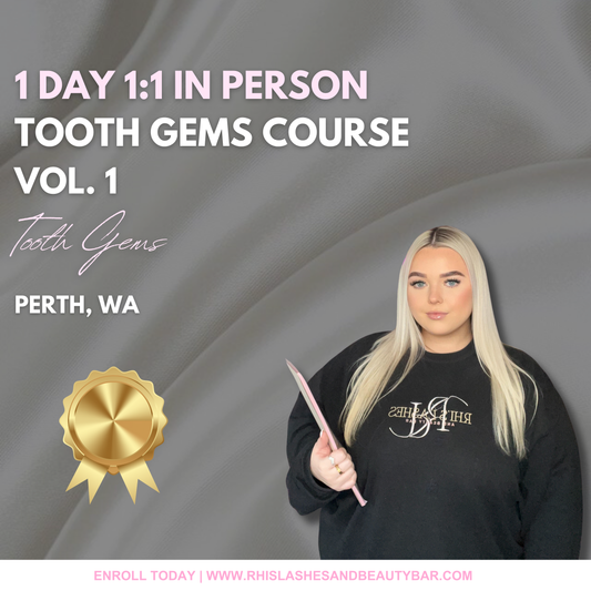 1:1 IN PERSON MASTER TOOTH GEM COURSE