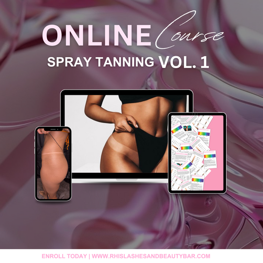 ONLINE BEGINNER SPRAY TAN COURSE