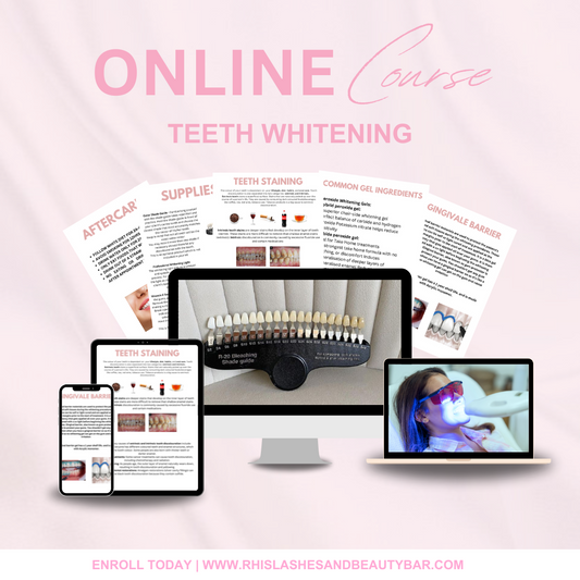 ONLINE TEETH WHITENING COURSE