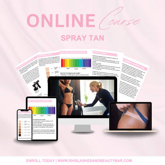 ONLINE BEGINNER SPRAY TAN COURSE