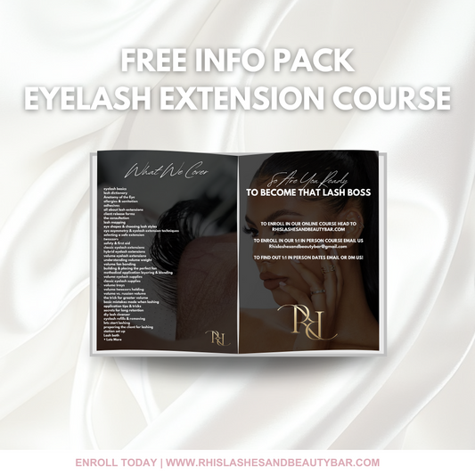 INFO PACK CLASSIC, HYBRID + PREMADE EYELASH EXTENSION COURSE